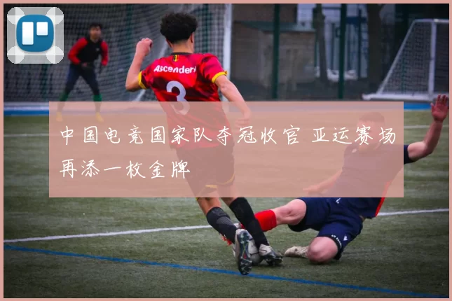 中国电竞国家队夺冠收官 亚运赛场再添一枚金牌